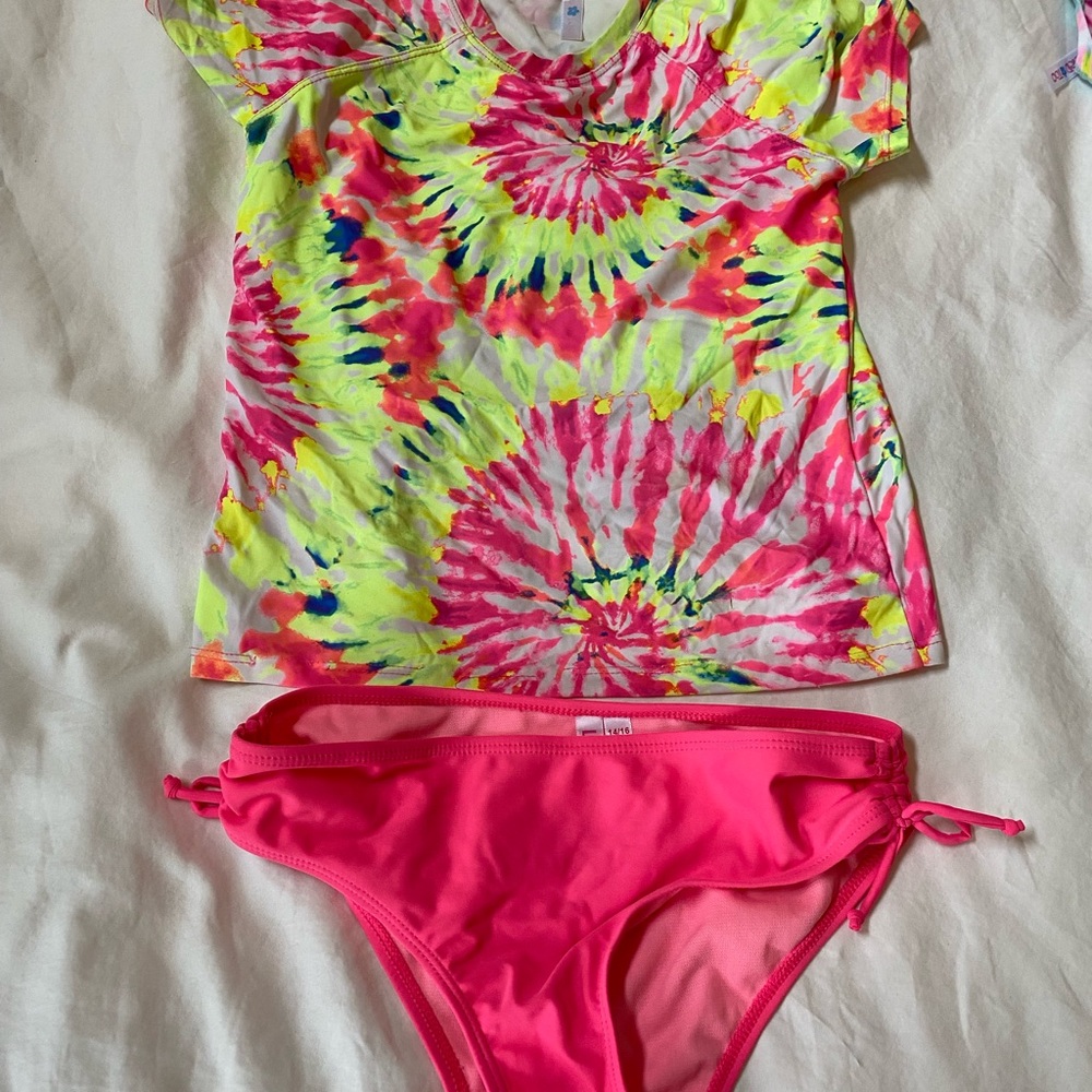 Limited too  Tie-Dye Kids Swim Set